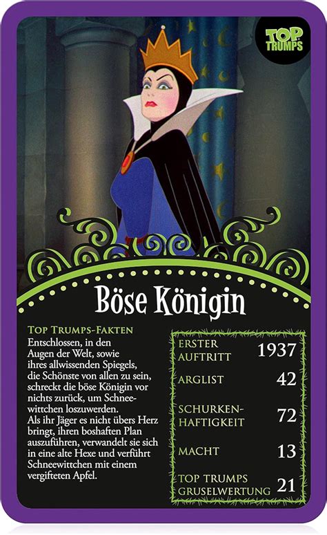 Winning Moves 63162 Top Trumps Disney Bösewichte Villains TopToy