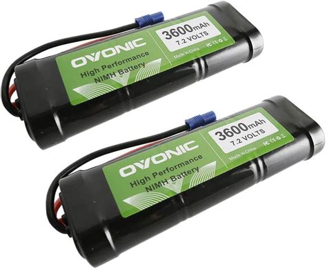 Ovonic 72v 3600mah Rc Battery High Capacity Nimh Battery With Ec3 Connector For Rc