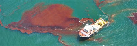 Skimming Oil In The Gulf Of Mexico April 2010 Credit Office Of