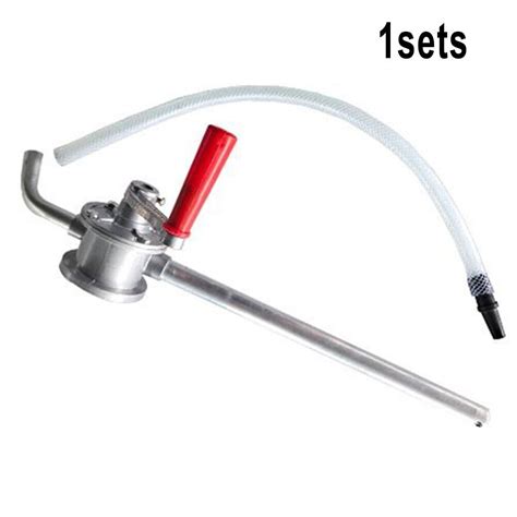 Efficient Hand Crank Pump For Gasoline And Oil 55 Gallon Drum Capacity Ebay