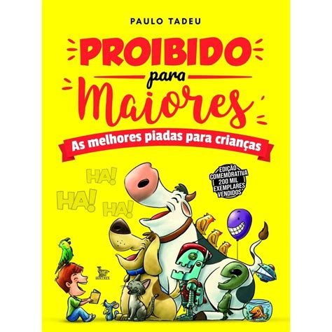 Livro Proibido para Maiores as Melhores Piadas para Crianças no Shoptime