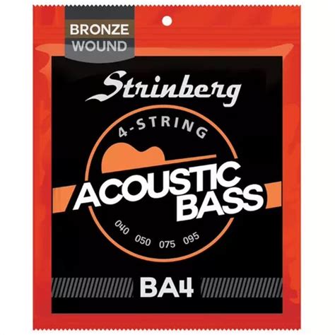 Juego de cuerdas para contrabajo acústico Strinberg Ba4 MercadoLibre