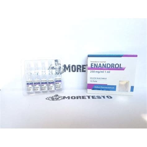 Testosterona E Enandrol Balkan Pharma