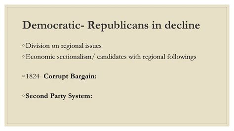 Democratic Republicans Ppt Download