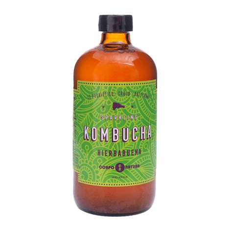 Kombucha De Hierbabuena 16 Onz