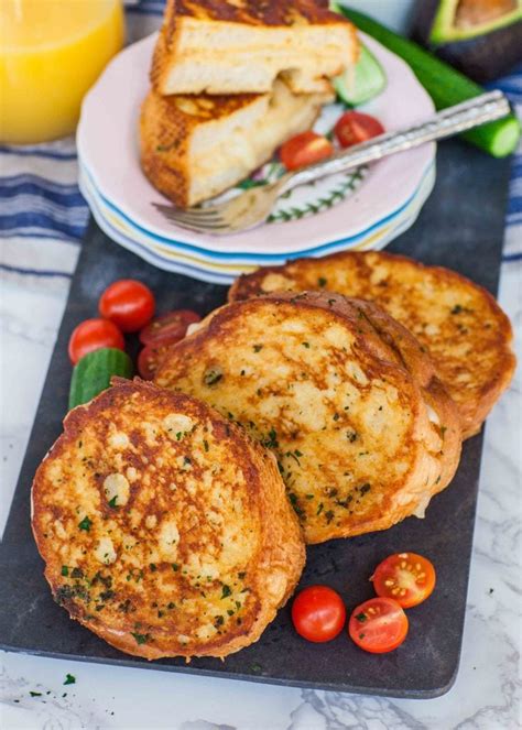 Savory French Toast With Cheese Tatyanas Everyday Food