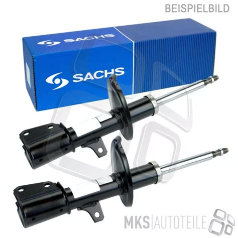 2X SACHS STOSSDÄMPFER Dämpfer Federbein vorne für AUDI 80 90 B2 B3 B4