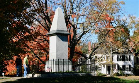 Lexington Revolutionary War Monument Freedoms Way National Heritage Area