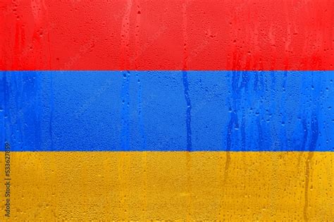 Armenia flag, official colors and proportion correctly. National ...