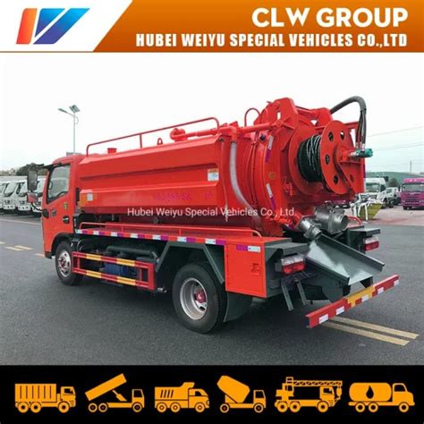 High Pressure Vacuum Sewage Suction Truck Sanitaion Cbm Sewer