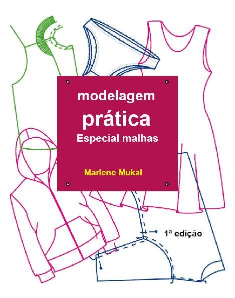 Livros De Modelagem Em Tecido Plano E Malha Costura Para Iniciantes