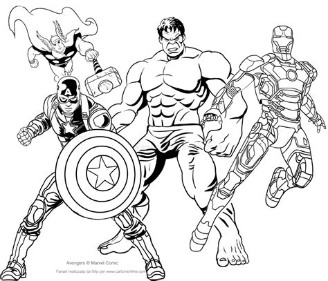 Desenhos Para Colorir Marvel Pdf - 7