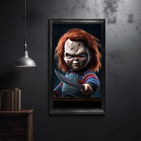 Chucky Poster Chucky Digital Art Chucky Downloadable Poster Child's ...