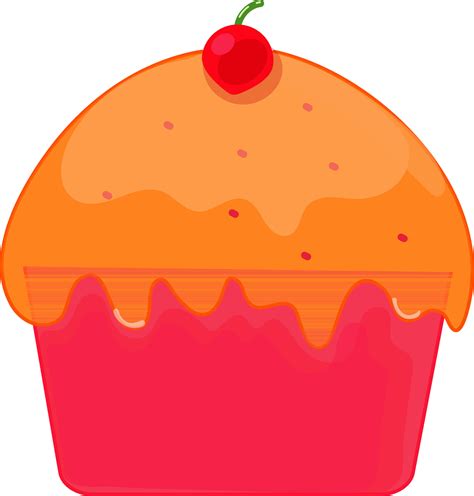 Illustration Of A Cup Cake 24827181 Vector Art At Vecteezy