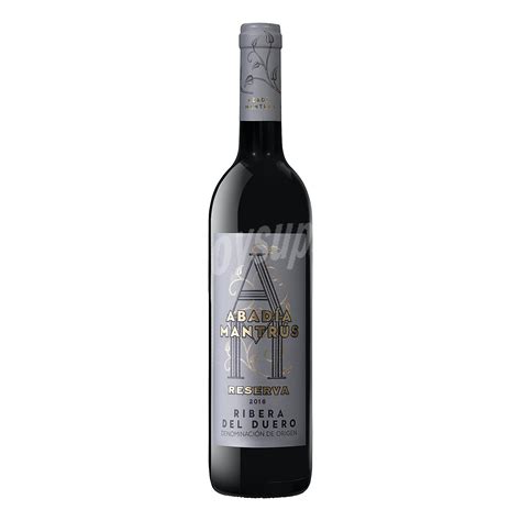 Abadia Mantr S Vino Tinto Ribera Duero Reserva Botella Ml