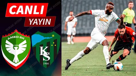 Amedspor Kocaelispor Ma An Nda Canl Zle Tff Lig