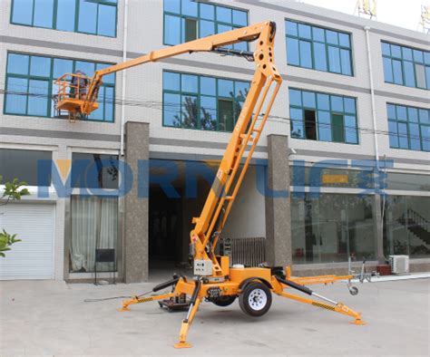 Why Should You Choose A Towable Boom Lift For Aerial Jobs MORN LIFT