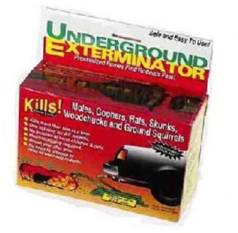 Manning Ue 12 Underground Carbon Monoxide Rodent Exterminator For Sale