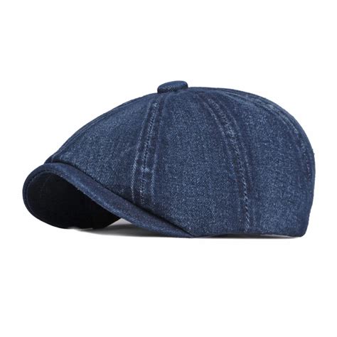 Sombrero Octogonal Informal Para Hombre Y Mujer Boina Lisa De Ocho