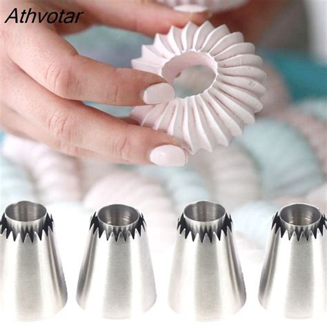 Athvotar Russian Icing Piping Nozzles Sulta Ne Ring Cookies Mold