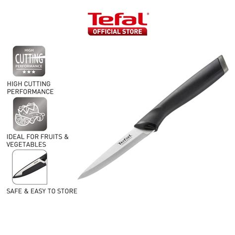Tefal Comfort Paring Knife 9cm + Cover K22135 | Shopee Singapore