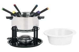 Amazon Trudeau Multi Piece Stainless Steel Fondue Set Fondue