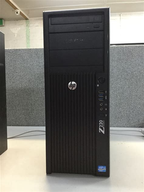 Workstation HP Z220 CMT Workstation No Cables Included Appears To