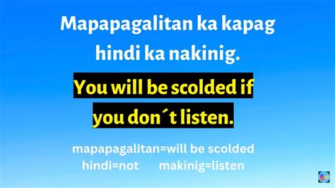 Tagalog English Speaking Tutorial For Minutes Youtube