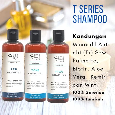 Jual Mettomint Shampoo Minoxidil Saw Palmetto Biotin Obat Penumbuh