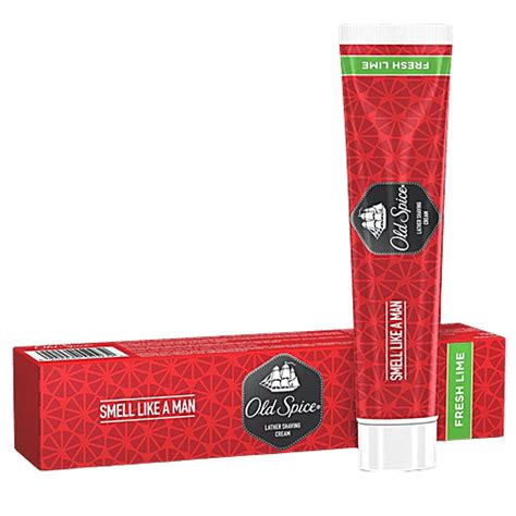 Buy Old Spice Pre Shave Cream Fresh Lime Gm Tube Online At Best