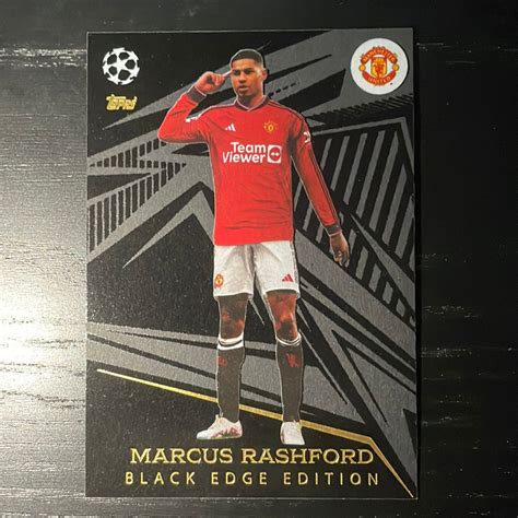 MARCUS RASHFORD Black Edge Edition Manchest Köp på Tradera