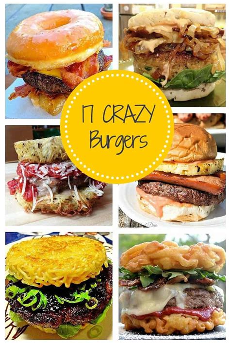 17 Crazy Burger Recipes - Gourmet Grillmaster