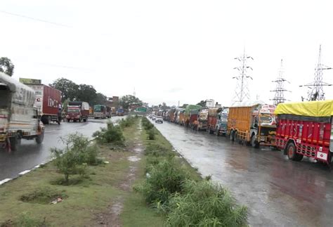 Rains Landslides Traffic Movement Suspended On Jammu Srinagar Highway