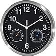 Amazon Fzy Bstim Non Ticking Silent Wall Clock Inch Black