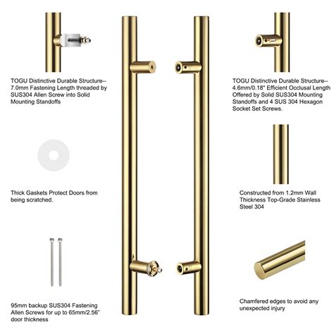 Togu Tg 6012 300mm12 Inches Solid Standoffs Heavy Duty Commercial