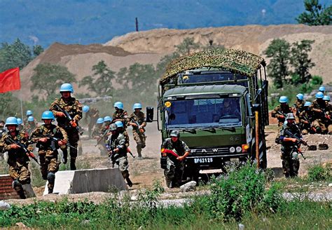 Years Of China S Un Peacekeeping In Photos Chinadaily Cn