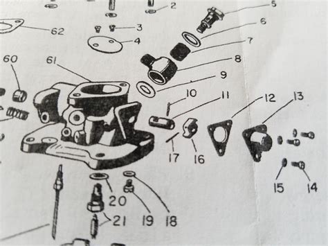 Farmall M Carburetor Parts Diagram Farmall Carburetor Diagra