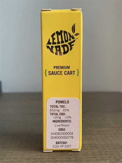 Lemonnade Pomelo Premium Sauce Cart Hotbox