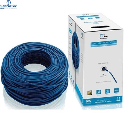 Caixa De Cabo De Rede Utp Cat Box M Awg Multilaser Sobraltech