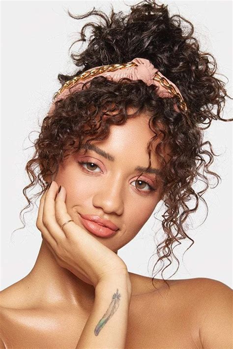 Pu Knot Chain Headband Myslady Curly Hair Styles Naturally Curly