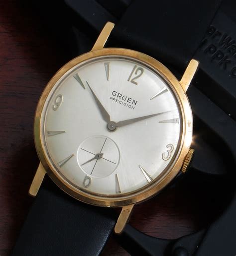 James Bond 007 Gold Gruen Precision Watch Etsy