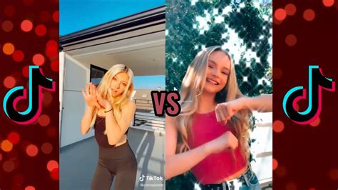 Coco Quinn Vs Pressley Hosbach Tiktok Dance Battle June 2021 Youtube