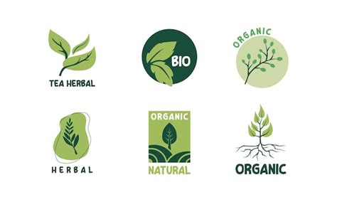 Premium Vector Set Of Eco Friendly Green Badges Design Collection Of