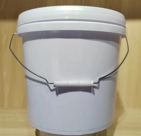 Food Grade Plastic Pails Round 9l Paint Packaging Plastic Bucket With