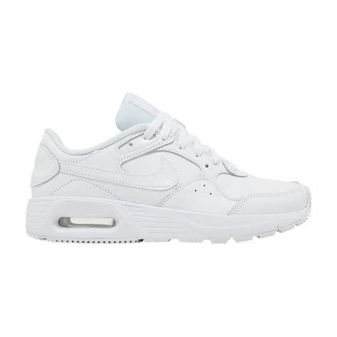 Nike Air Max Sc Leather Triple White Dh Solesense