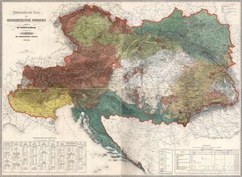 Etniczna Mapa Austro W Gier Z Roku