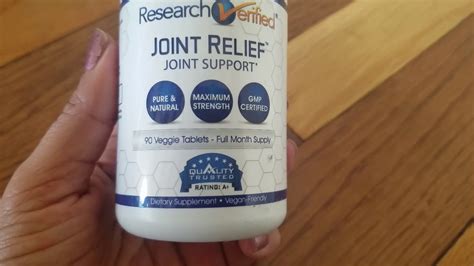 Research Verified Joint Relief Formula Youtube