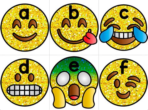 emoji letters freebie  kindergarten smorgasboard  store