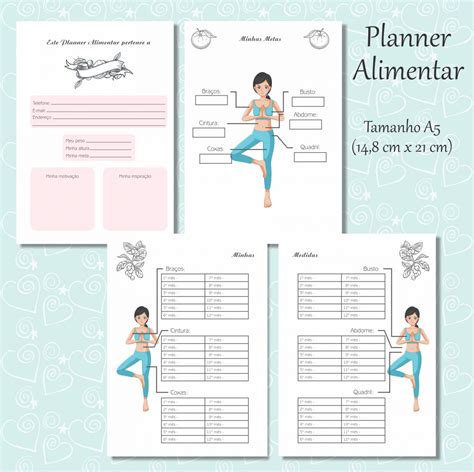 Planner Alimentar Papelando Store