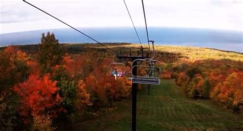 Scenic Chairlift Rides A Breathtaking New Way To See Fall Colors